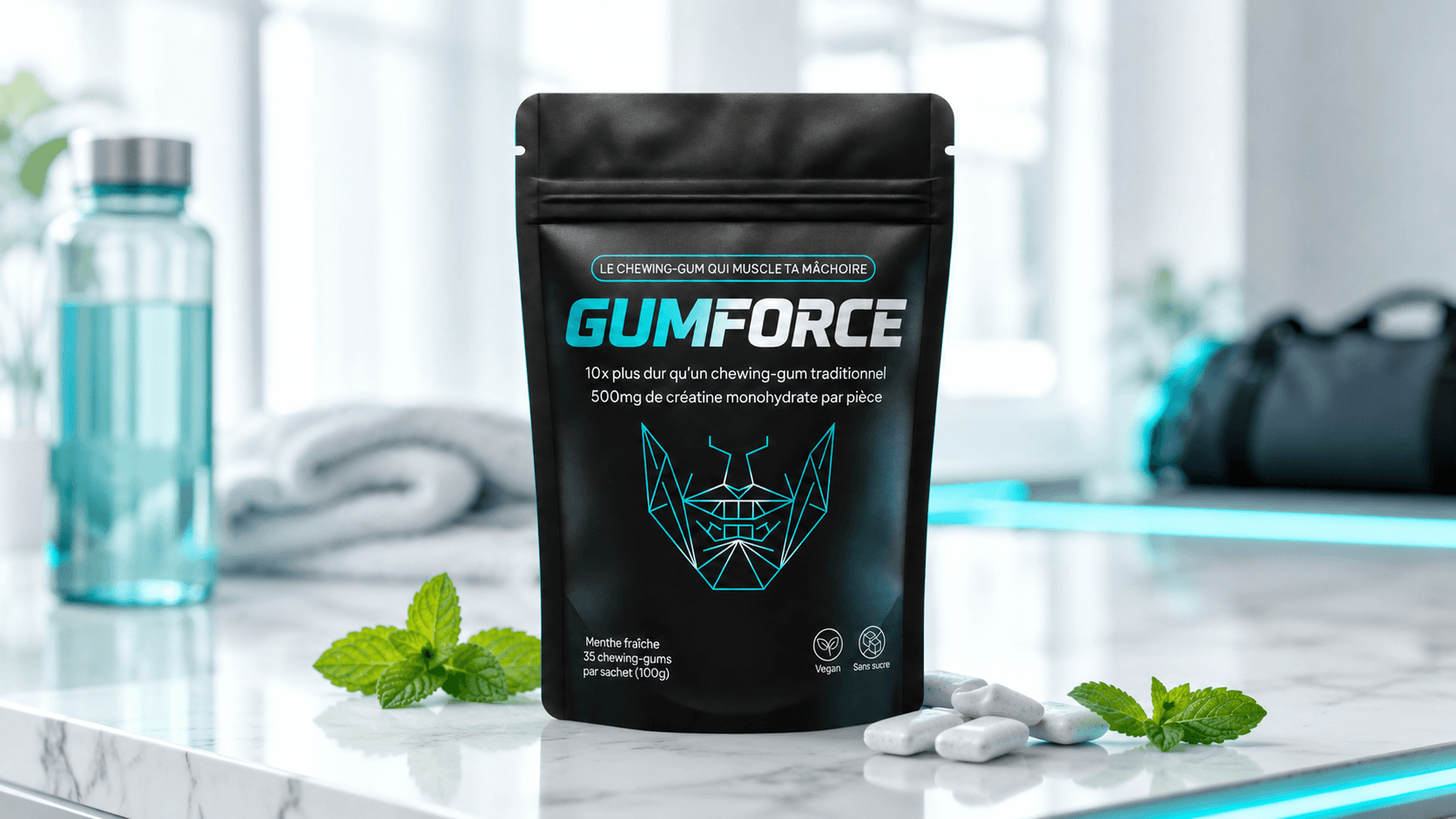 Gumforce avis | musclez votre mâchoire en 6 semaines