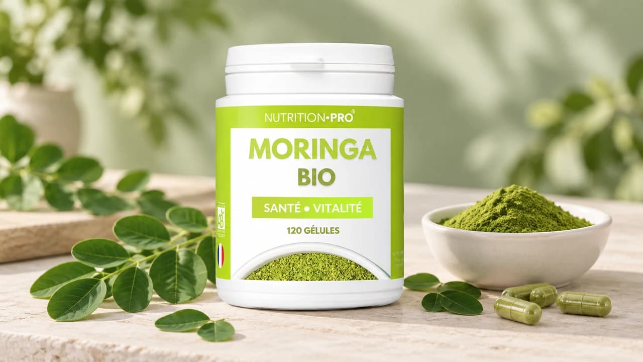 nutritionpro MORINGA BIO avis - Top vitalité | 900 mg bio