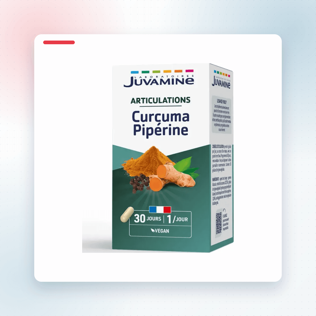 Juvamine Curcuma Pipérine