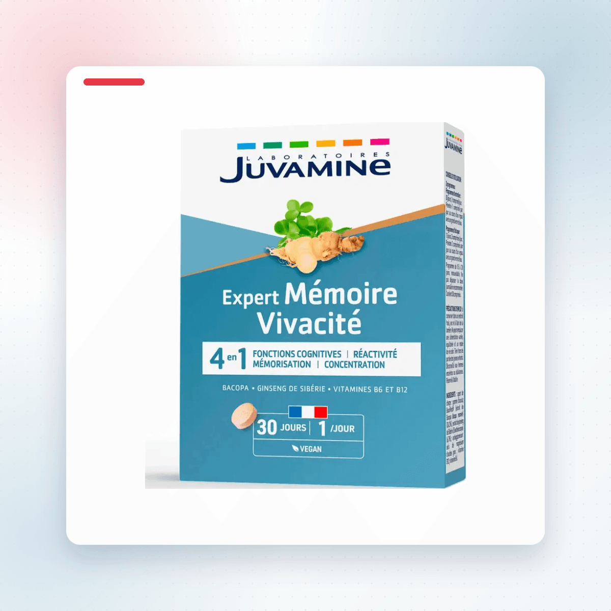 Juvamine Expert Mémoire Vivacité 4-en-1