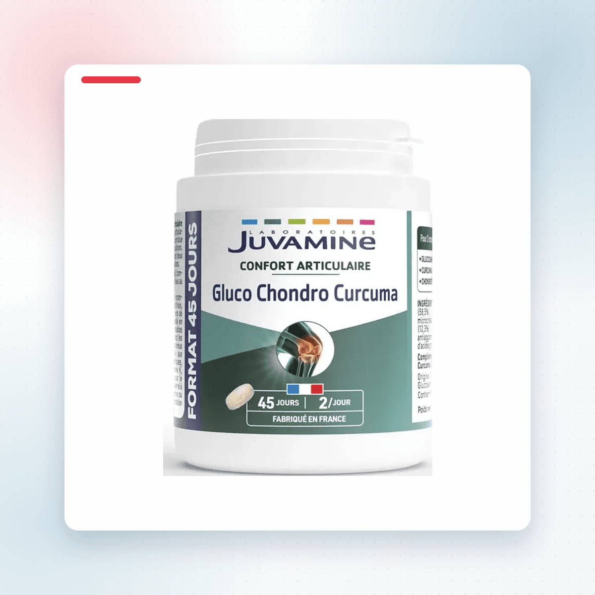 Juvamine Glucosamine Chondroïtine Curcuma