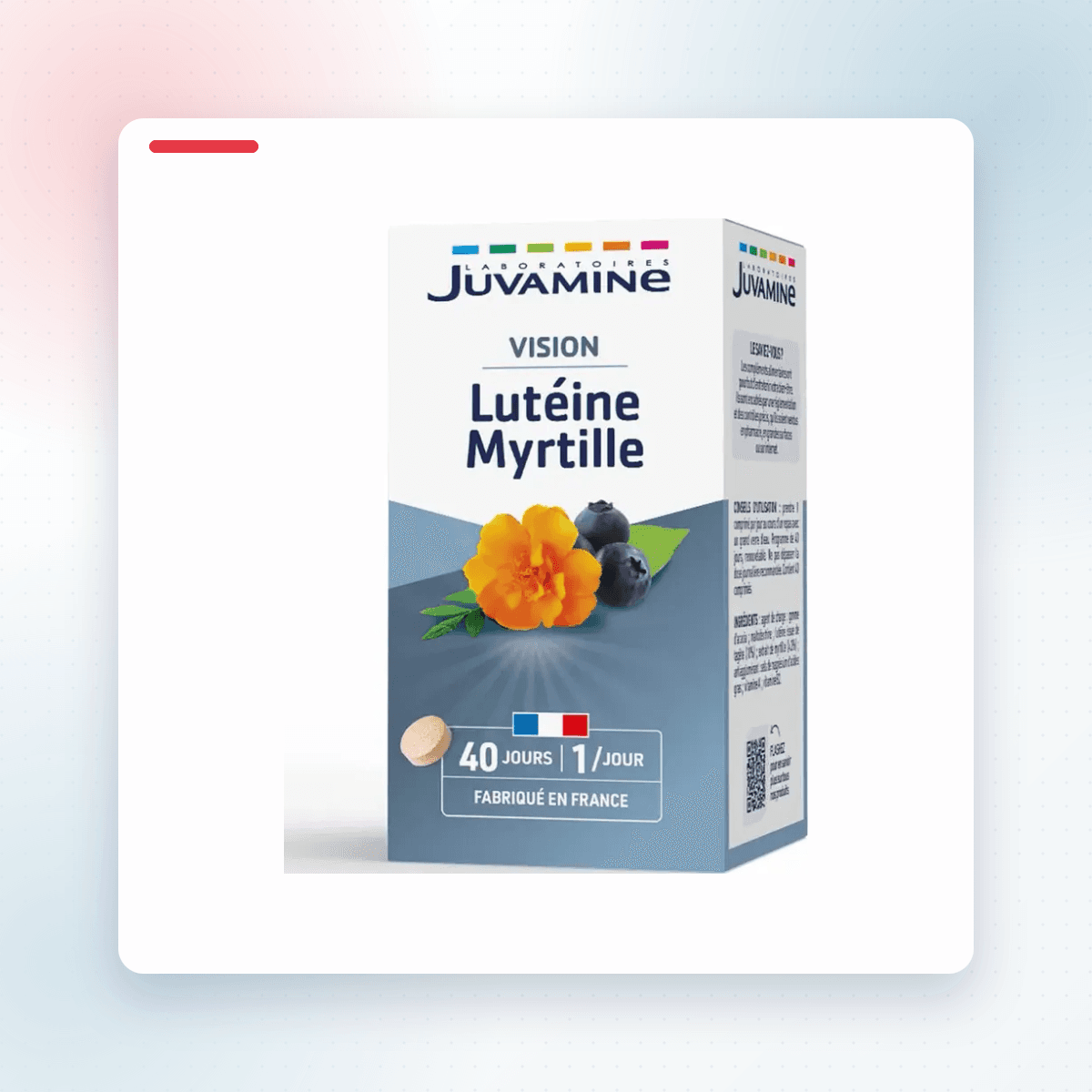 Juvamine Lutéine Myrtille